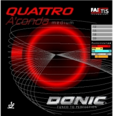 Donic Quattro A'Conda Medium - more backspin