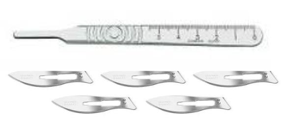 Swann-Morton Starter kit - for that Prof Cut. Non Sterile "Scalp