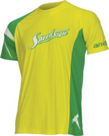 andro T-Shirt SpeedStyle 06 Yellow "100% Microfibre"