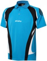 andro Polo PONCA Blue/Blk 100% Polyester IndoorDRY