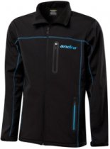 andro Softshell Jacket Men black/blue