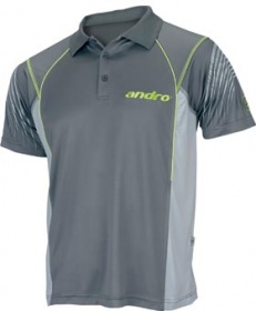 andro Polo Control, Grey "100% Microfibre"