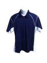 Radak Polo - Control Series, 100% MicroFiber, Navy/White