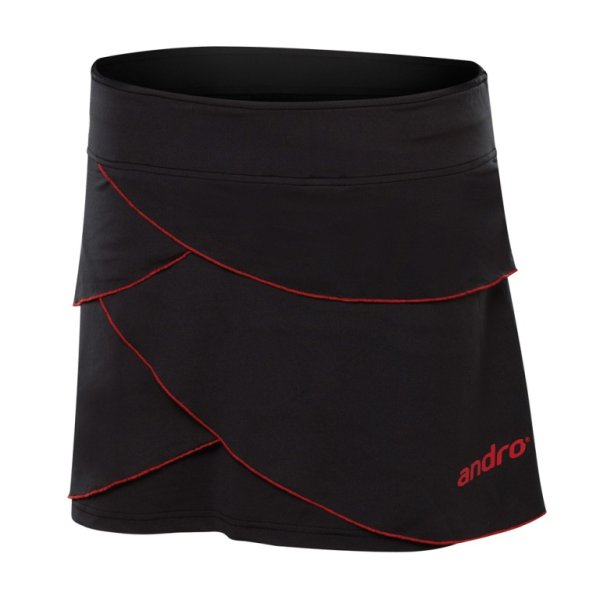 andro SEKKA skirt Black / red