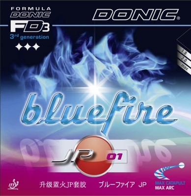 Donic Bluefire JP 01 - 4th Generation, the blue miricle