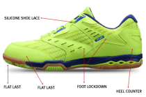 Xiom V-Tube, Table Tennis Runner Neon Green