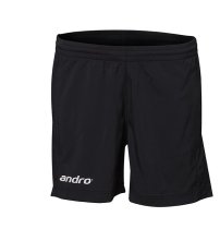 andro Ladies Table Tennis Shorts Casiri Black