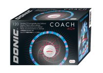 Donic 40+ Coach Table Tennis Balls - Box of 120 ″POLY″