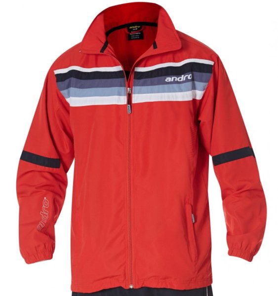 andro Tracksuit Jacket Laredo Red/NighBlue