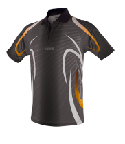 TIBHAR BEAT SHIRT Grey/Orange 100% Polyester