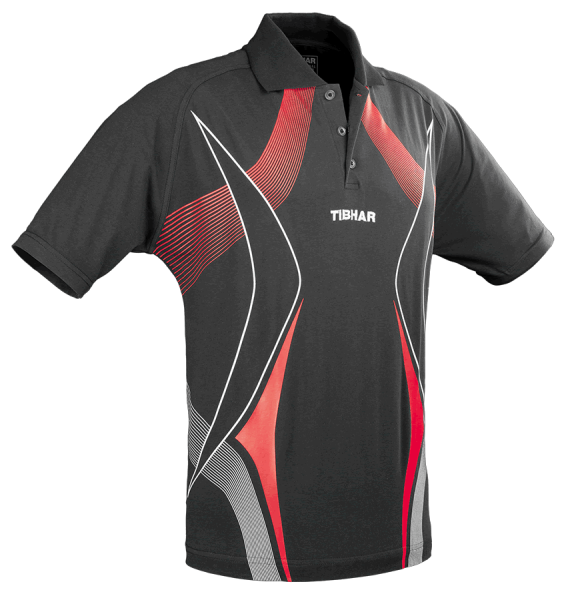 TIBHAR Race Blk/Red 100% Polyester