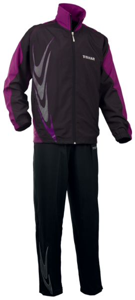 Tibhar Tracksuit Boomarang Complete Black/Purple