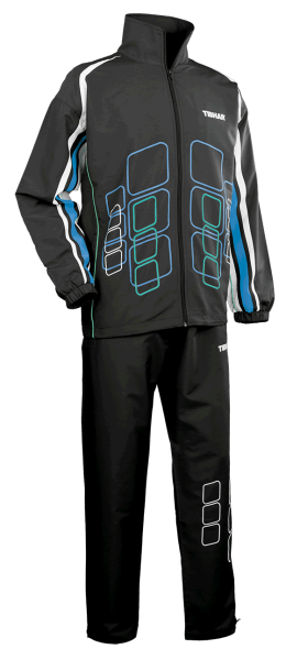 Tibhar Tracksuit Cube Complete Black/Blue