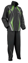 Tibhar Tracksuit Race Complete Black/Green