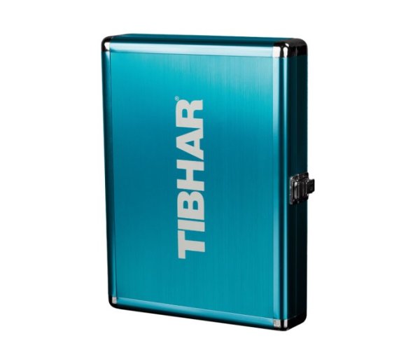 Tibhar Aluminium Bat Case CUBE Exclusive Blue