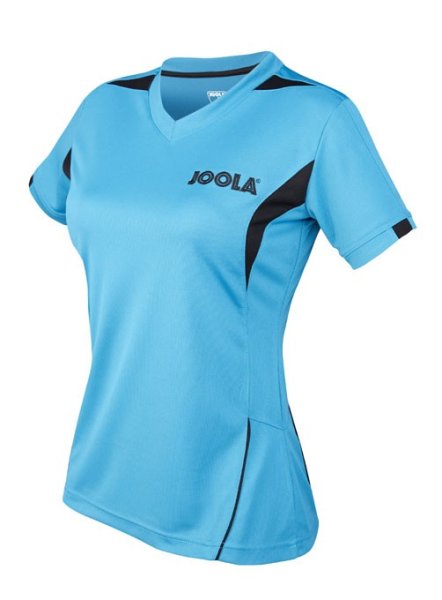 JOOLA SHIRT LADY FALK, Petrol 100% Polyester