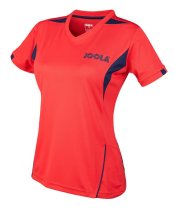 JOOLA SHIRT LADY FALK, Red 100% Polyester