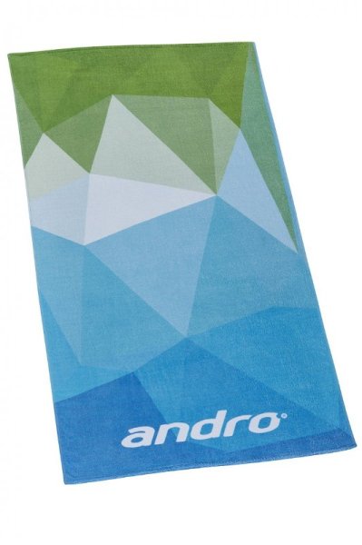 andro bath Towel Prisma, Grey/Neon 70cm x 140cm