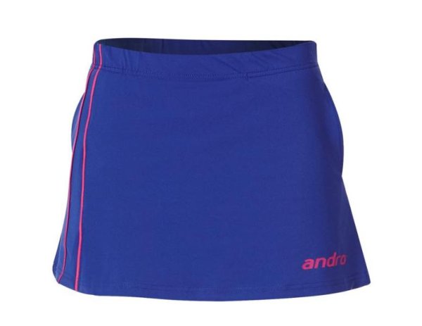 Andro Womens Skort, Rona, Blue/Pink