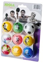 Joola Fan Table Tennis fun Balls, pack of 9