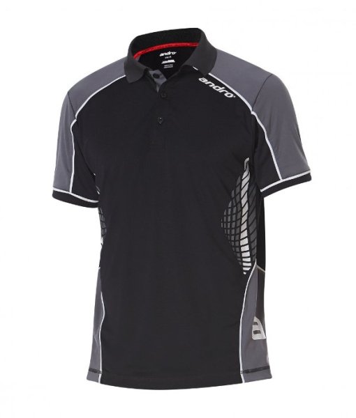 andro-Shirt Luva anthracite/grey 100% Polyester IndoorDRY