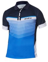 andro-Shirt Sargas kobalt blue 100% Polyester IndoorDRY