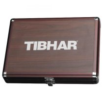 Tibhar Aluminium Bat Case CUBE Premium Wood