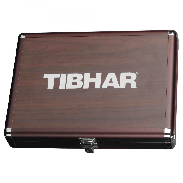 Tibhar Aluminium Bat Case CUBE Premium Wood