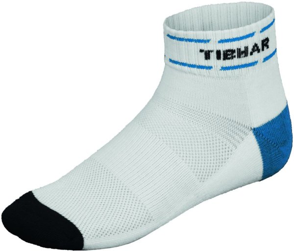 Tibhar Table Tennis Sock Classic, White/Blue