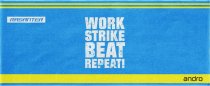 andro Towel Work, Strike, Beat, Repeat 38 x 85 cm