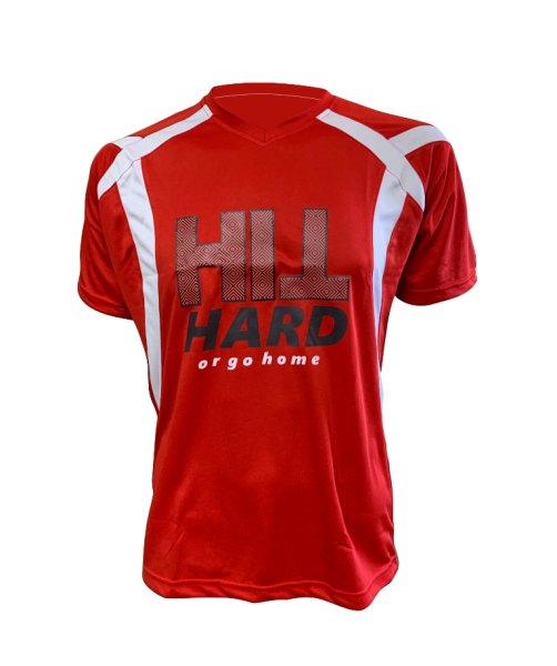 Radak Premium Sports T-Shirt, 100% MicroFiber, Hit Hard or Go Home