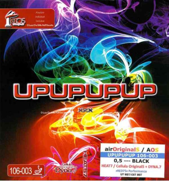 Air UPUPUP - Long Pips - Allround Play - Negatron Sponge