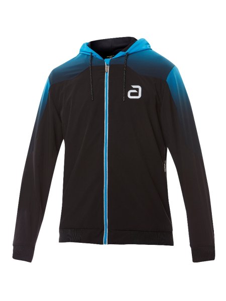 andro Tracksuit Jacket Salivan Black/Blue