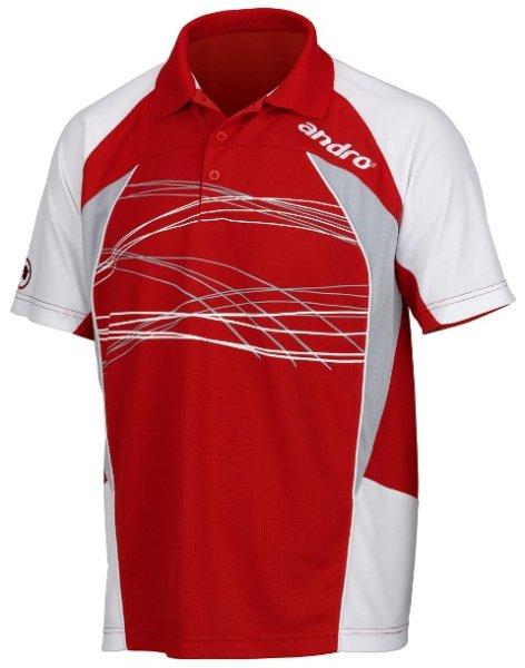 andro Polo Sirius, Red "100% Microfibre"
