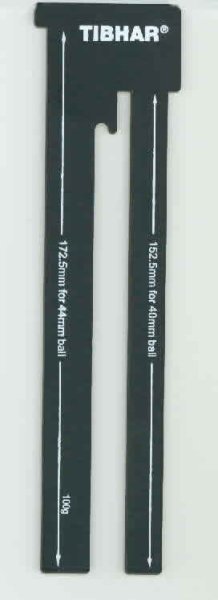 Tibhar Proffesional Metal Net Ruler