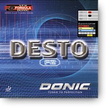 Donic Desto F2, Inbuilt Speed Glue Rubber